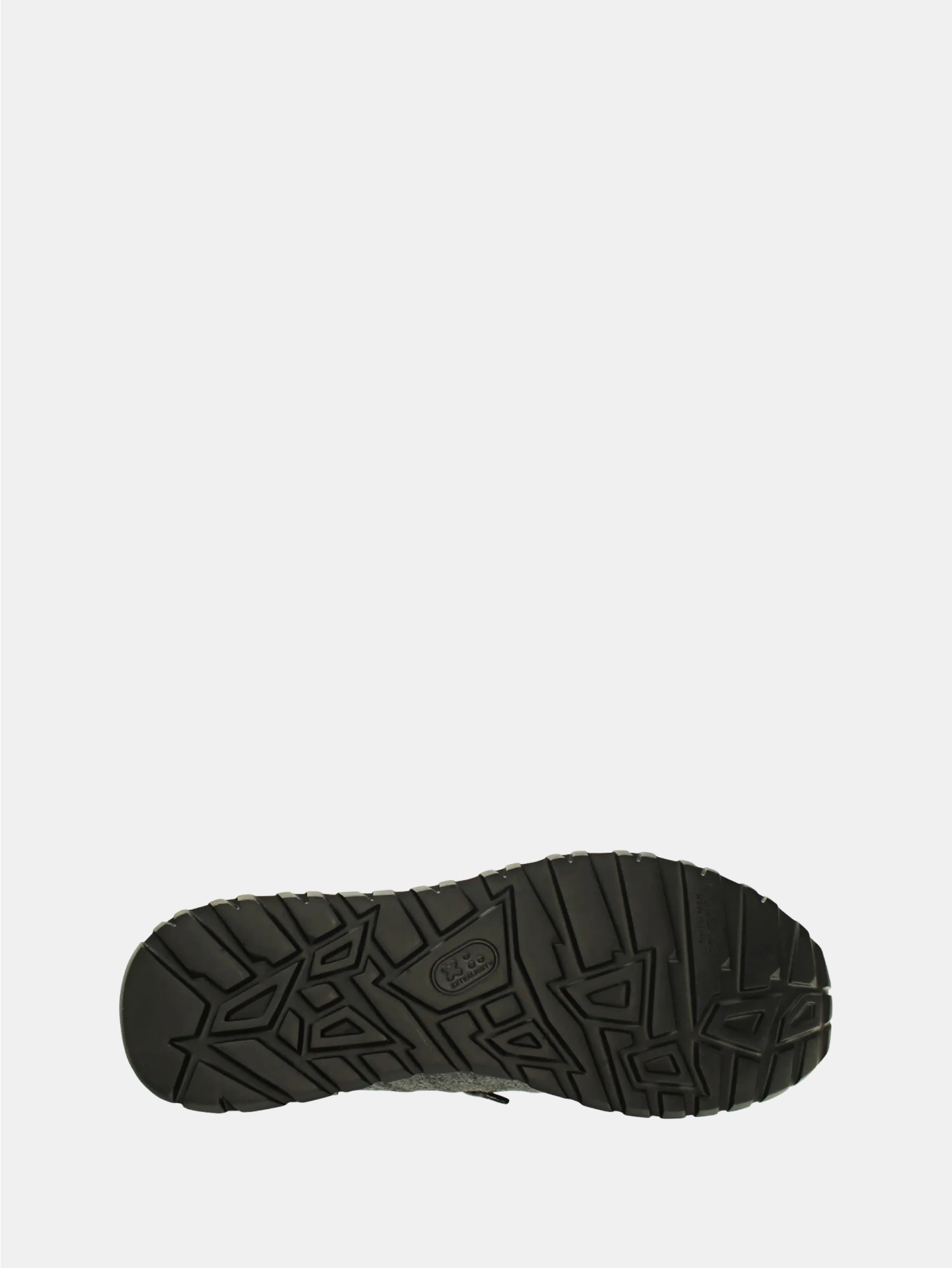 Gray Dual Material Sneaker