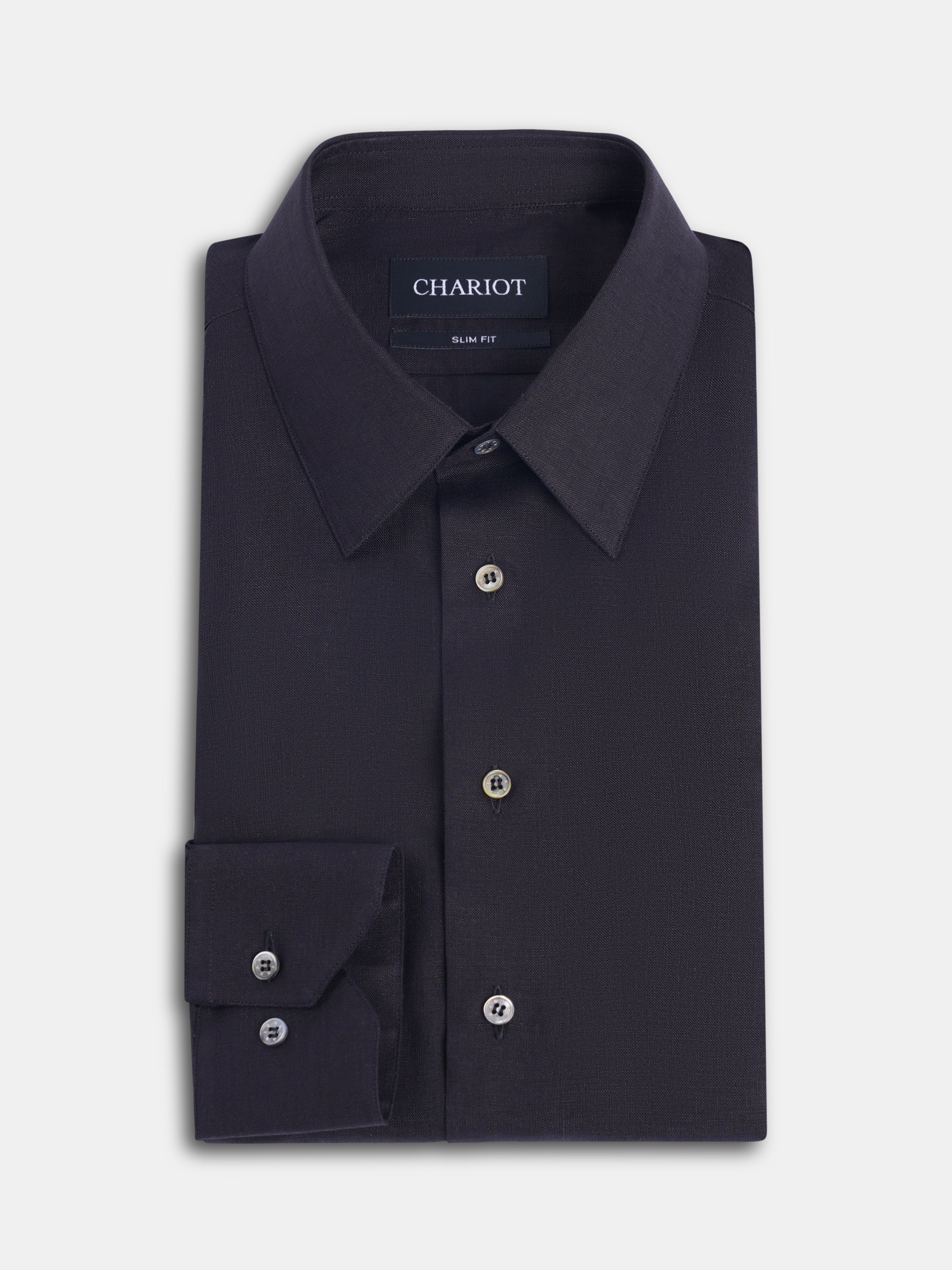 Black Linen Shirt