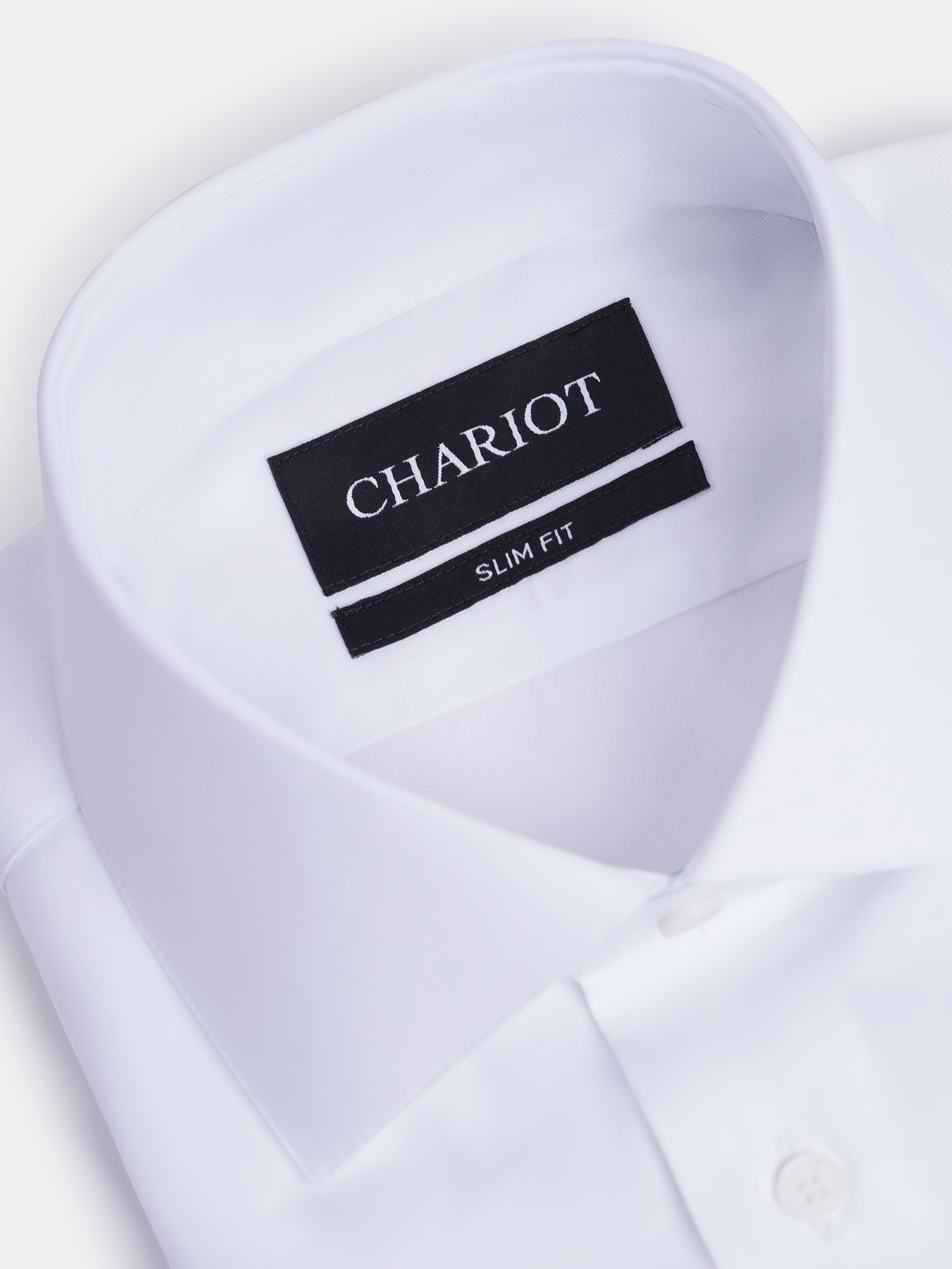 White Sea Island Twill Cotton Shirt