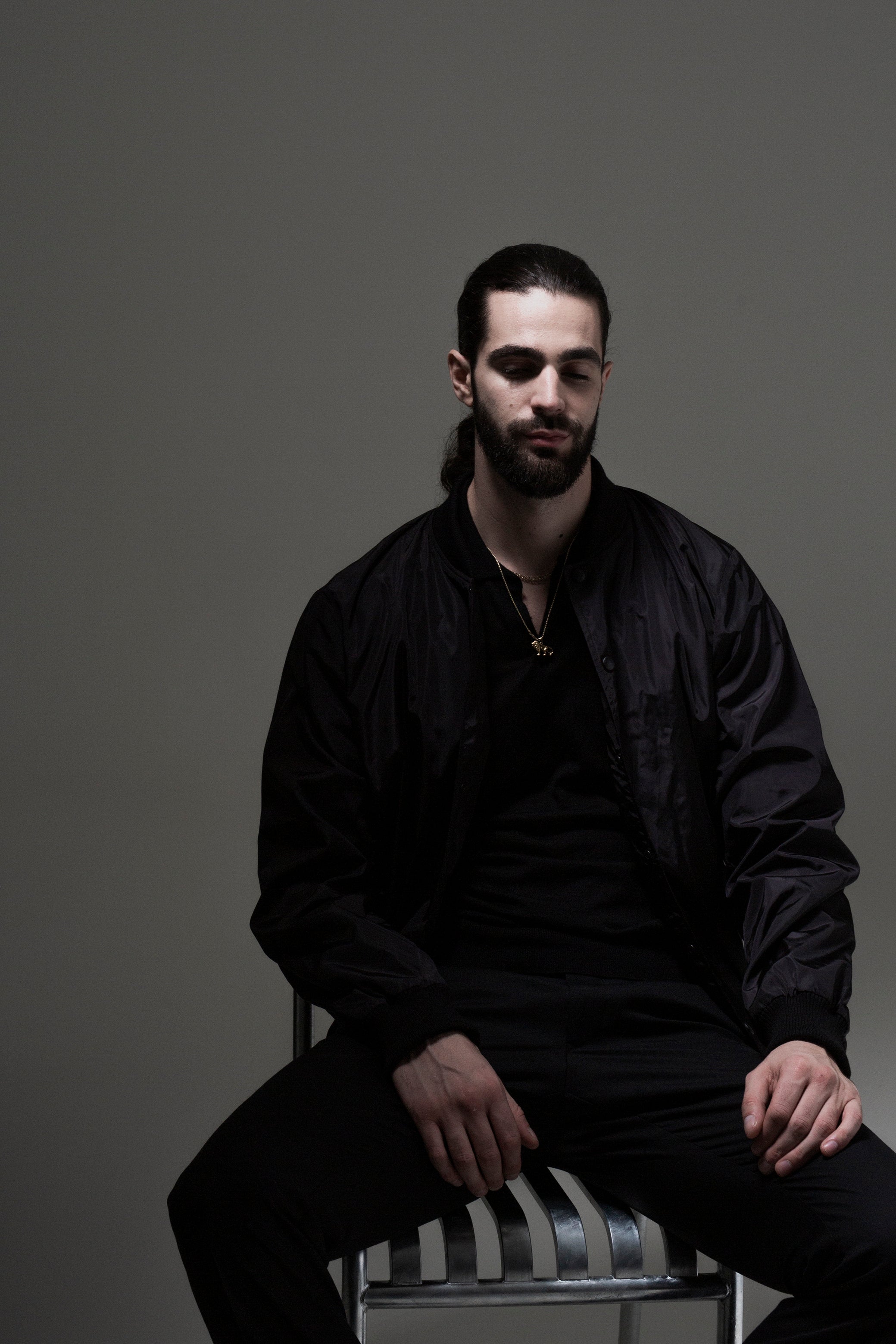 Nylon Bomber Jacket - CHARIOT