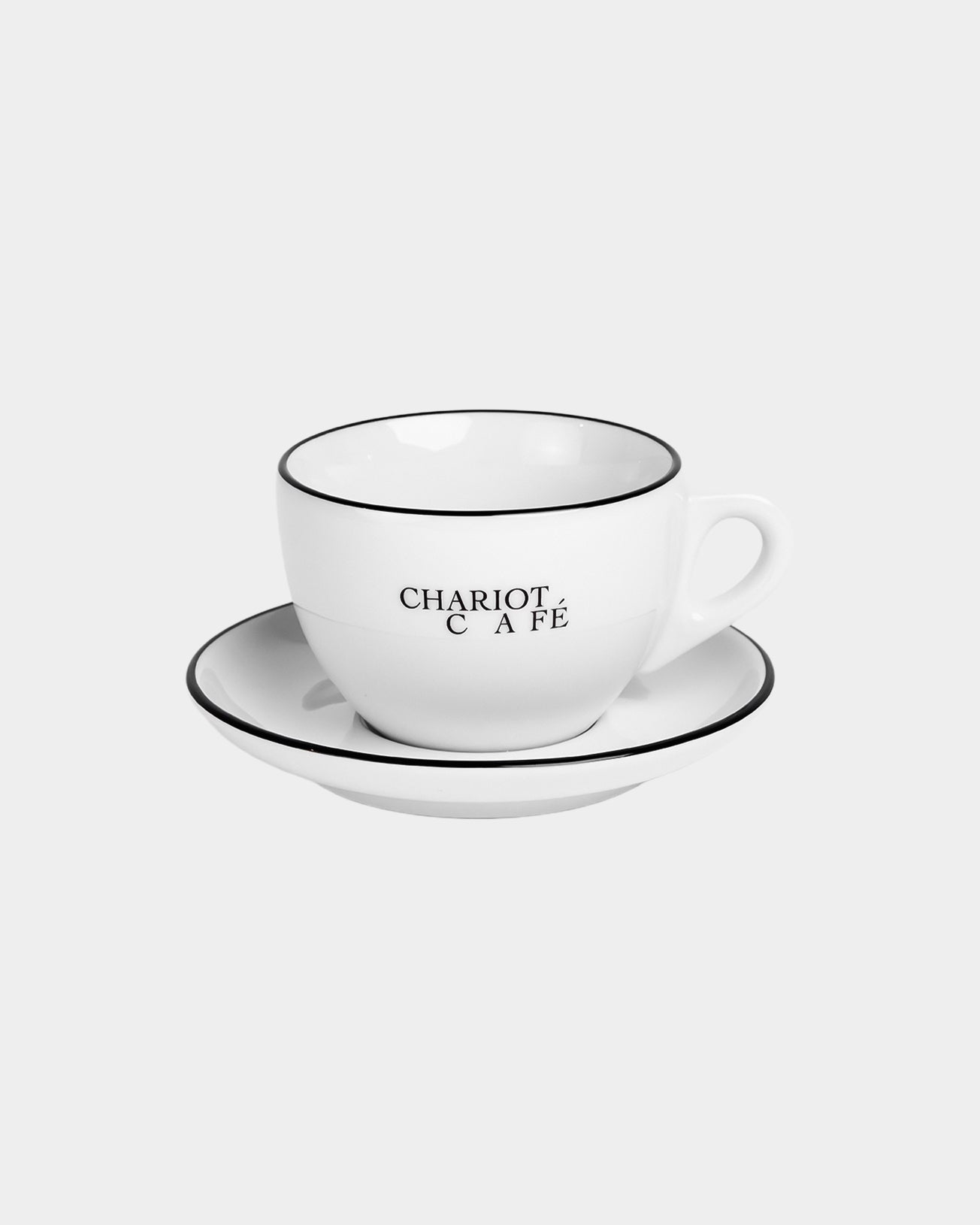 Chariot Large Cappuccino Cup and Saucer