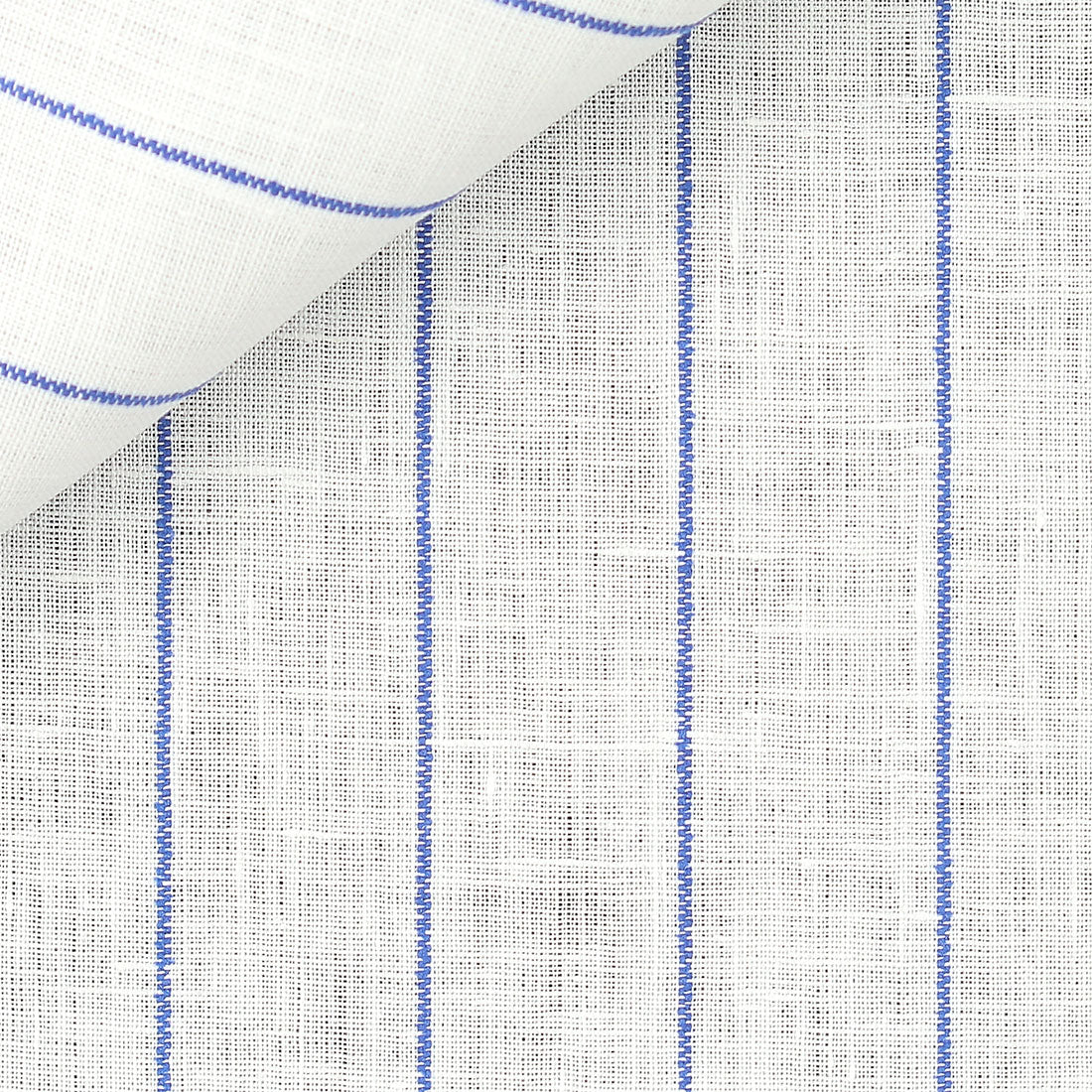 Wide Stripes Linen Shirt - CHARIOT