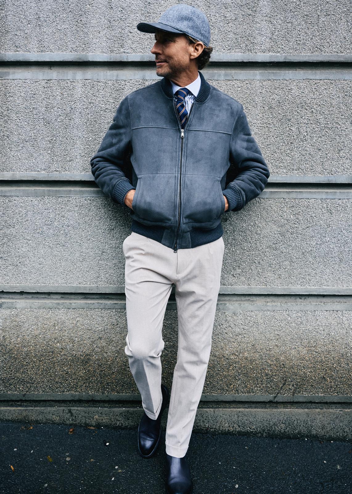 Wool-Cotton Cap Grey