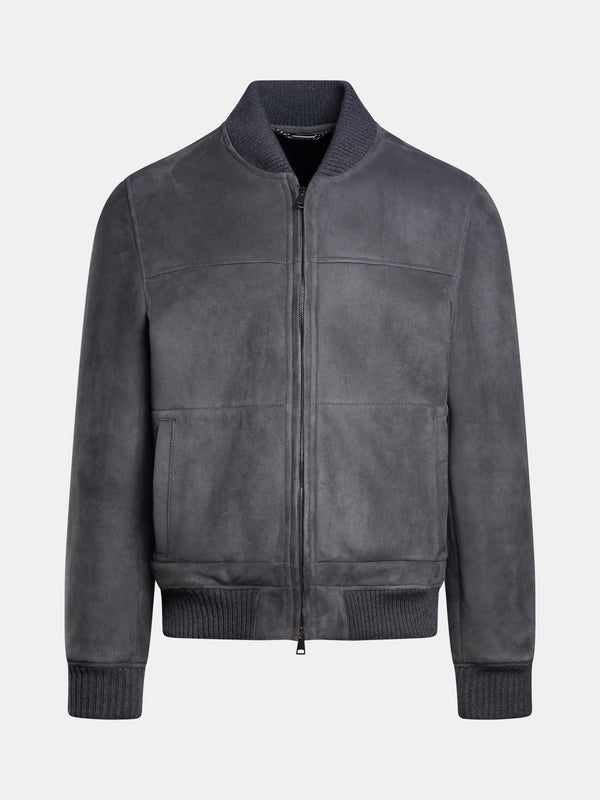 Shearling Bomber Jacket