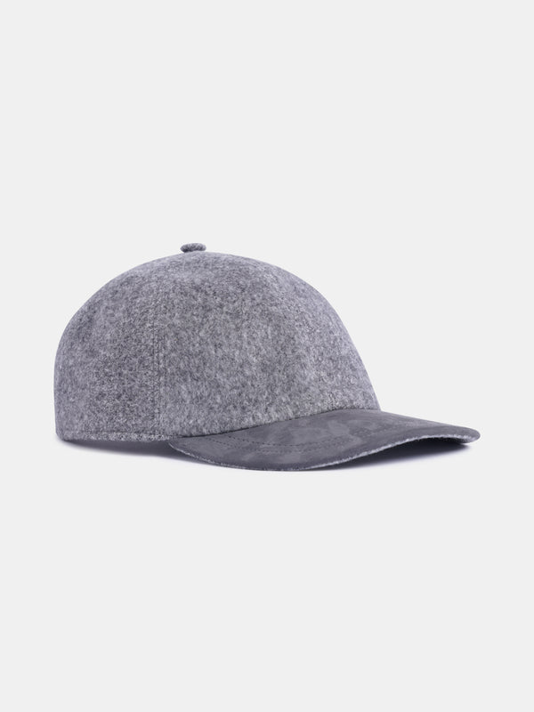 Wool-Cotton Cap Grey