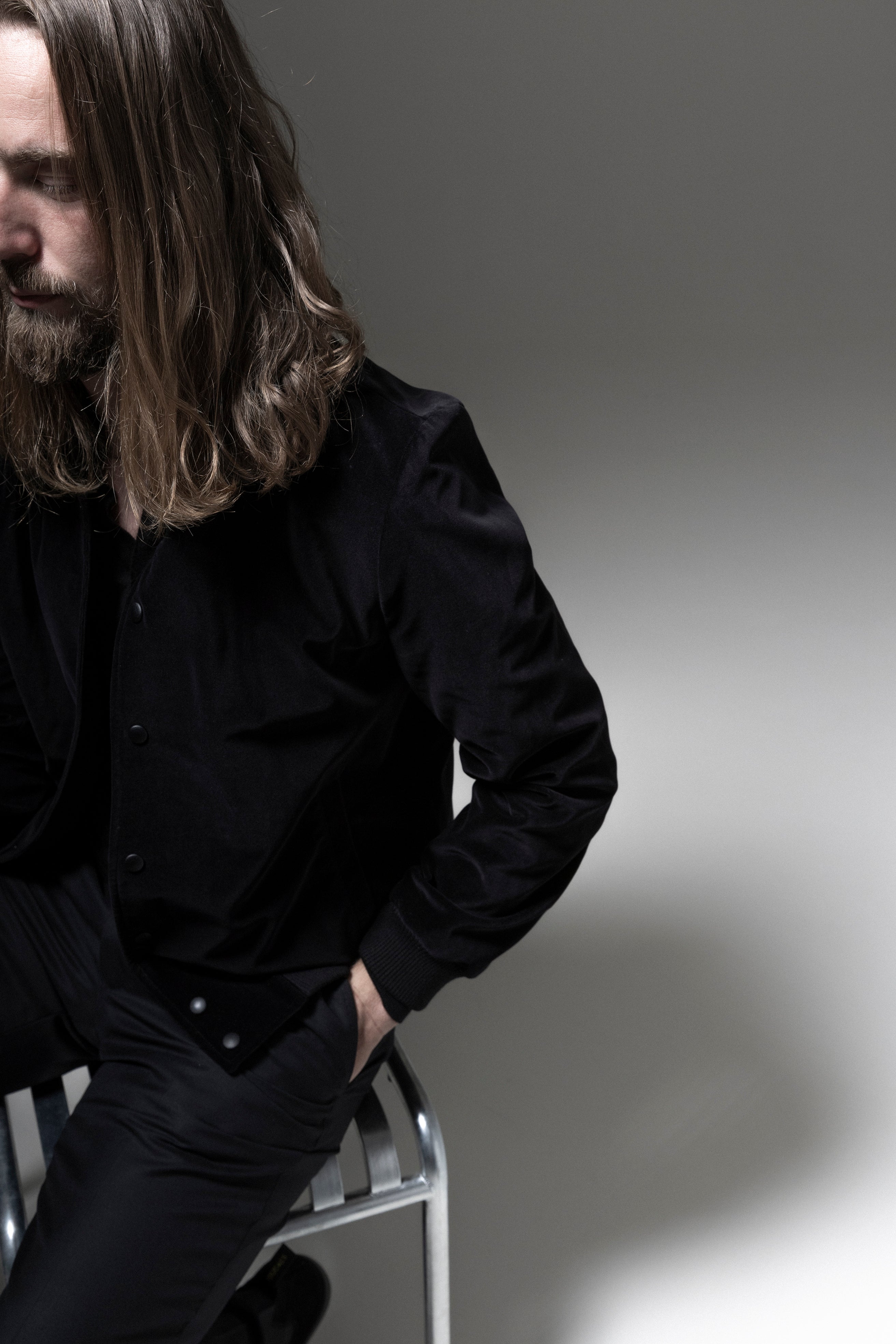 Velvet Bomber Jacket