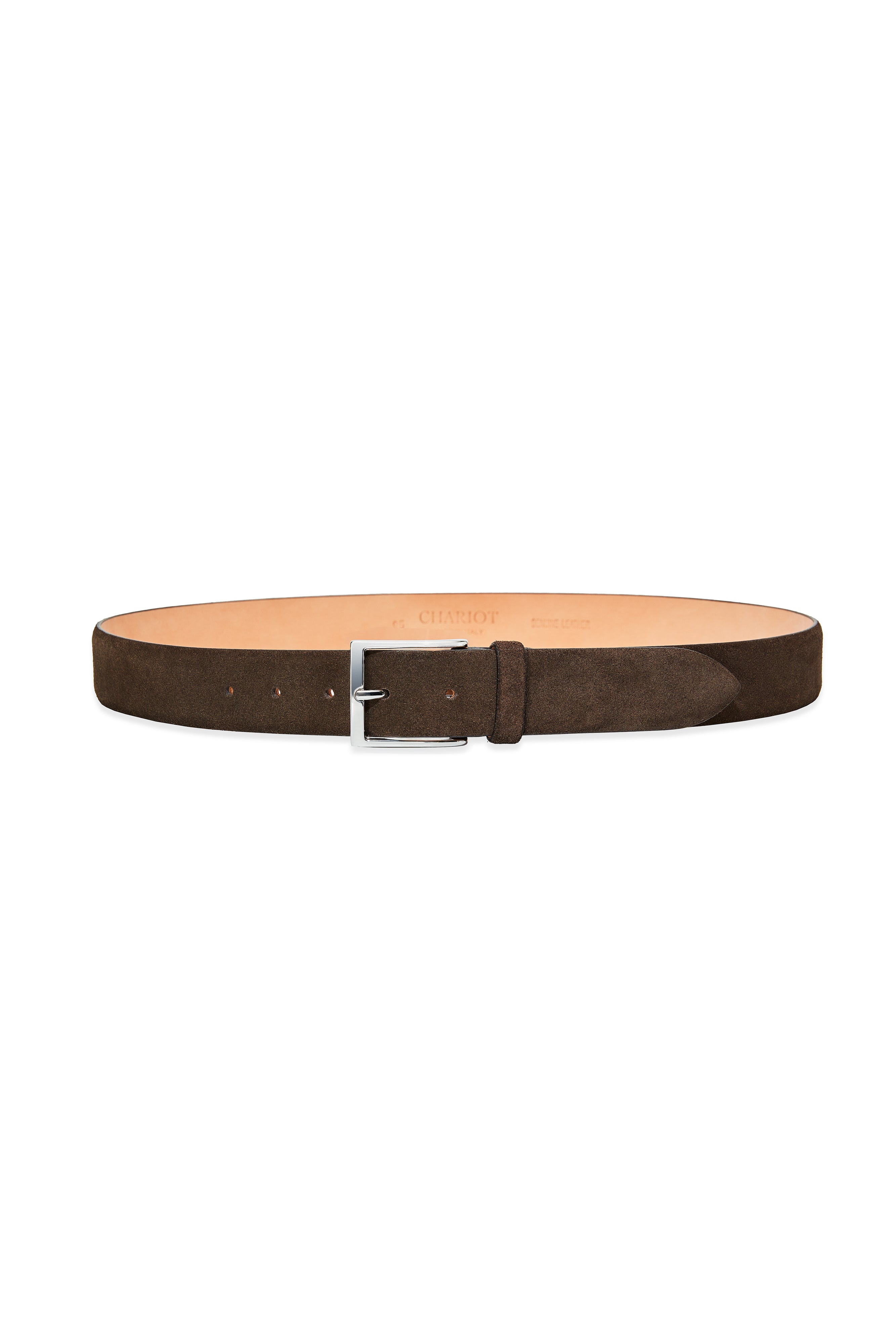 DARK BRWON SUEDE BELT