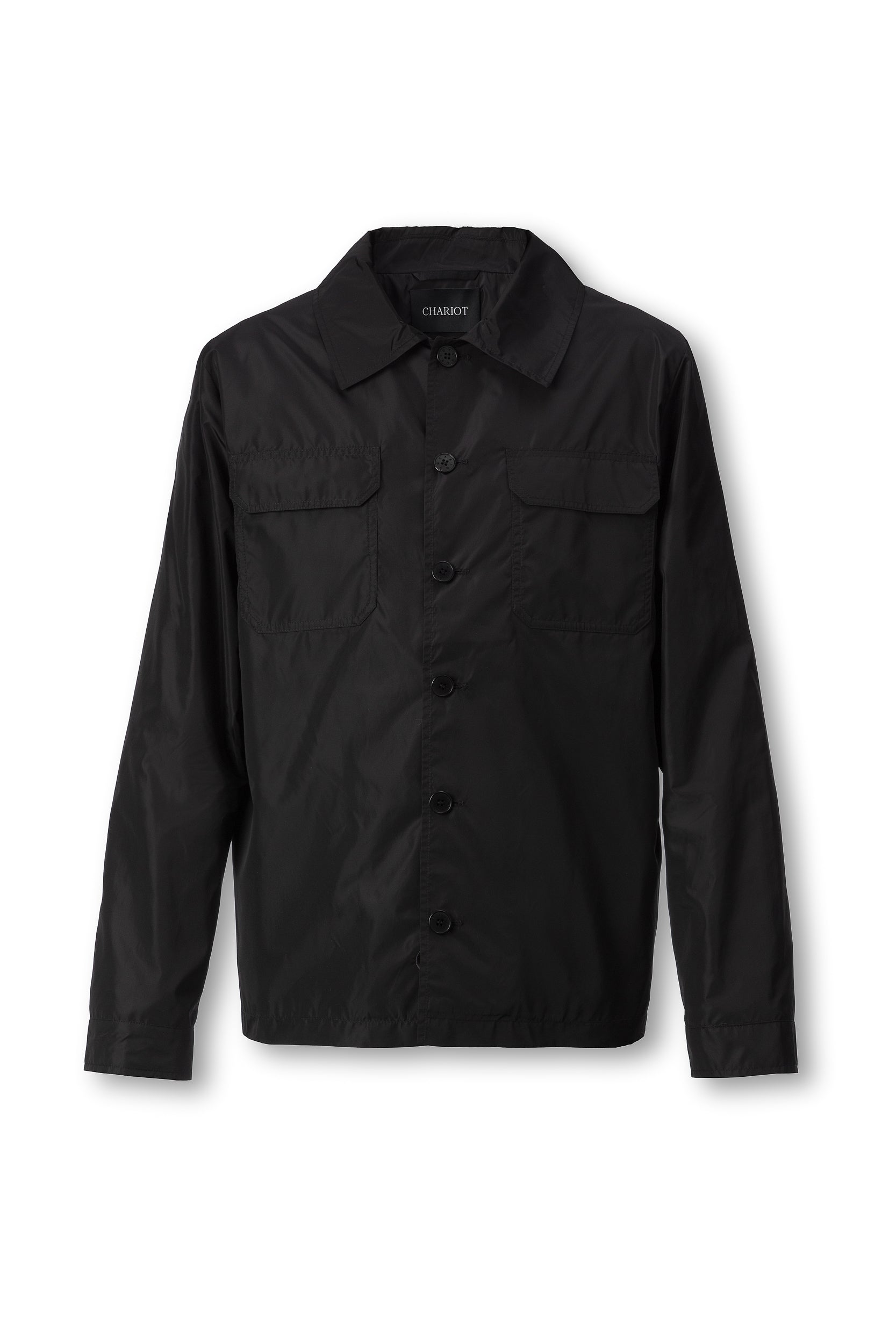 Nylon Overshirt Jacket