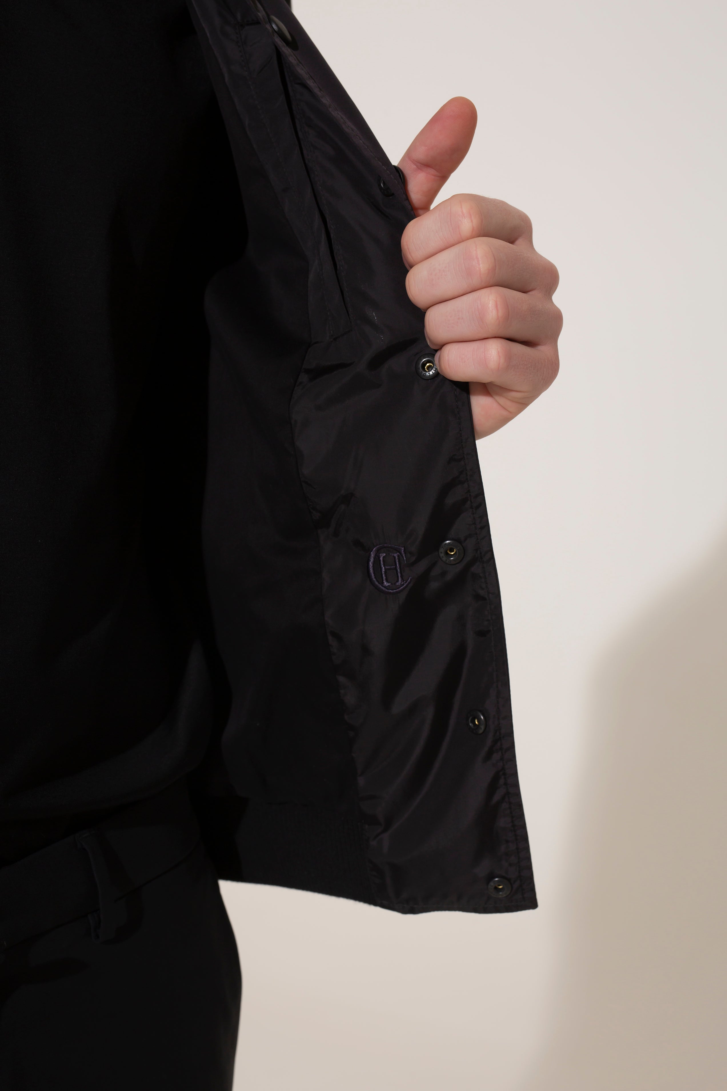 Nylon Bomber Jacket
