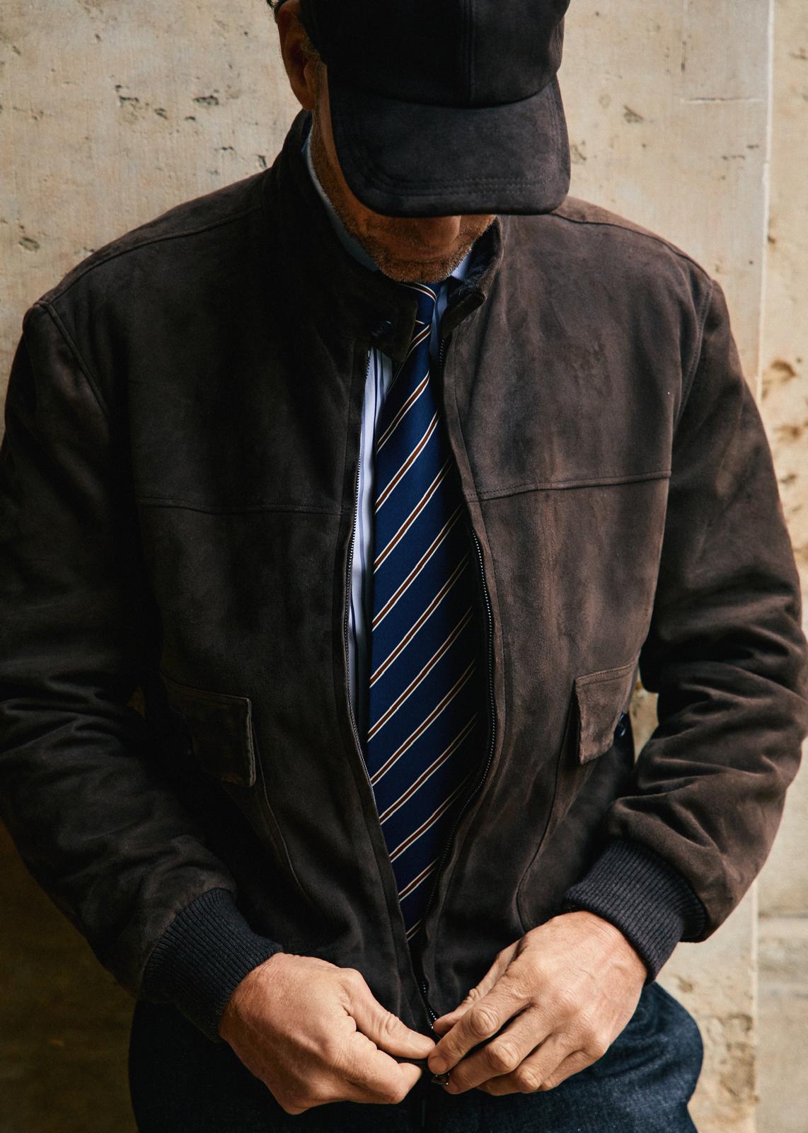 Suede Sport Jacket